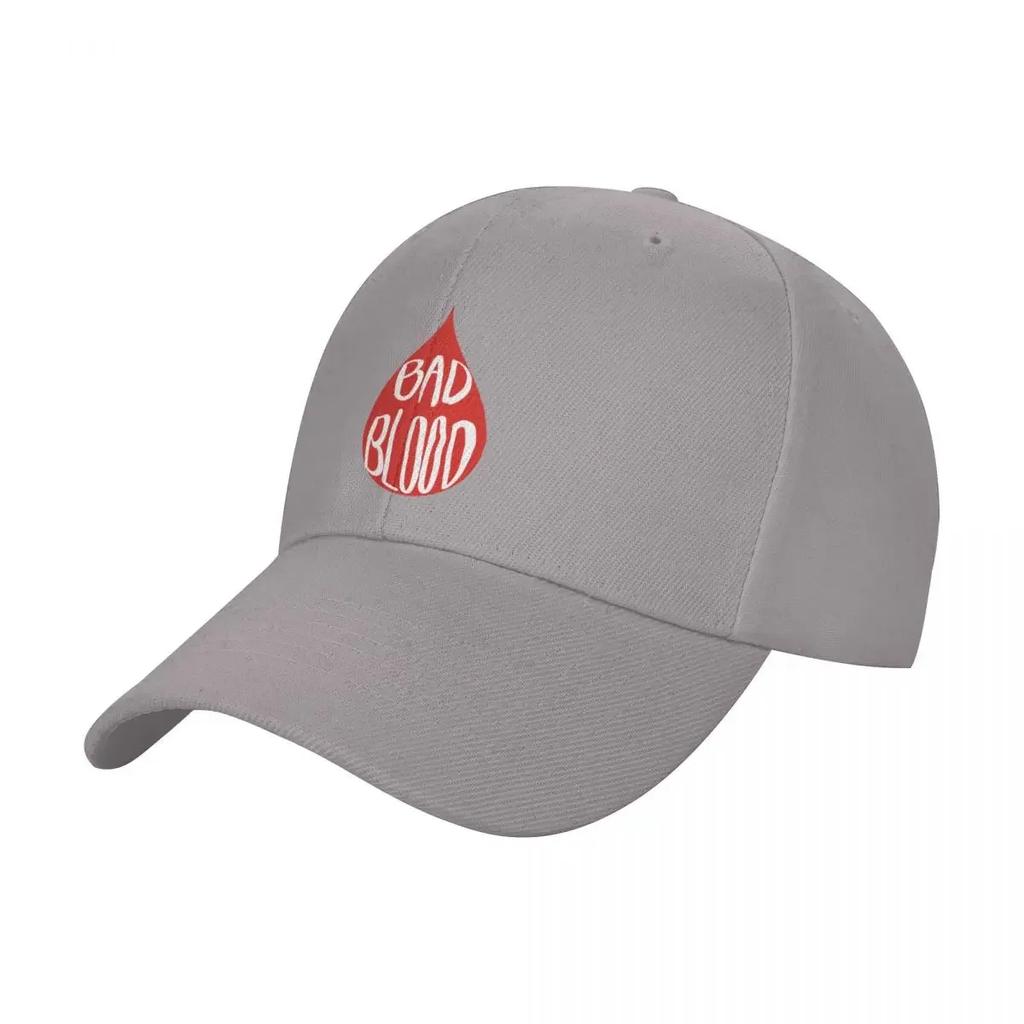 Bad Blood Baseball Cap Trucker Hat Funny hats Golf Wear Wild Ball Boy Womens