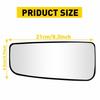 Lower Tow Mirror Glass Heated Driver Side For 2017- FORD F250 F350 F450 F550