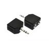Dual Headphone Audio Splitter: 3.5mm To Dual 3.5mm Adapter for Couples