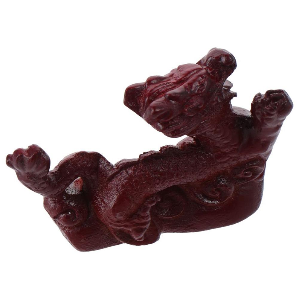 Tre Dragefigurer Små Kinesiske Drage Bordpynt Zodiak Drage Gave Kontor Hjem