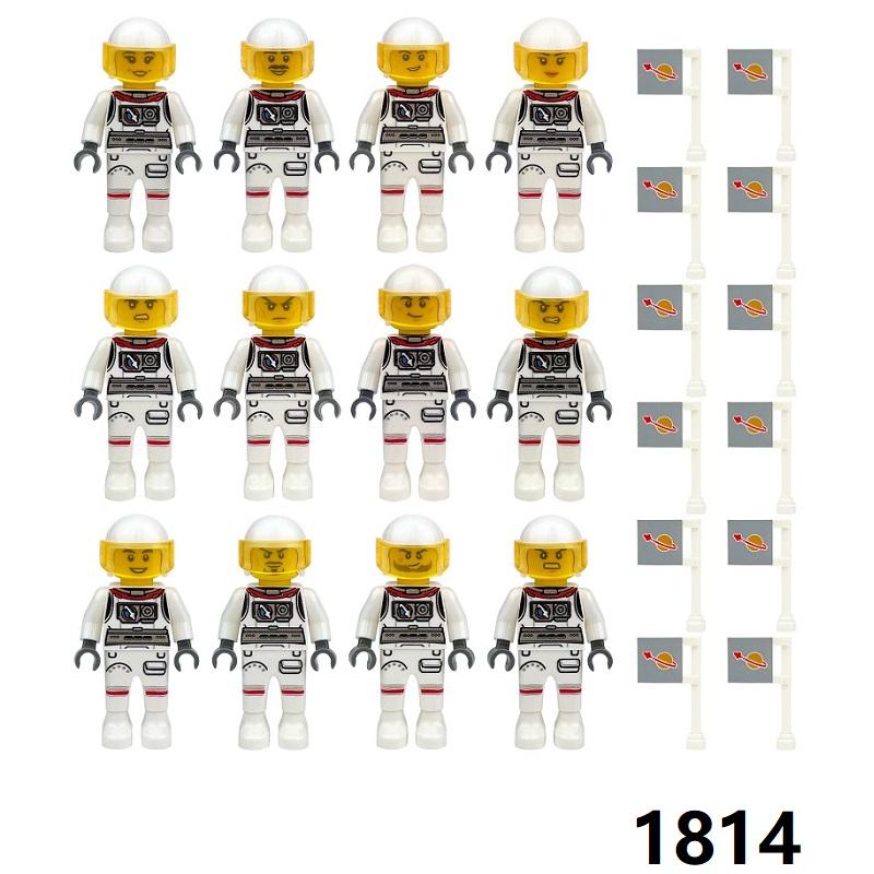 Doctors Nurses Patient City Police MOC 4.5cm People SWAT Building Blocks Figures Bricks Mini Toys for Boys Gift Toys No Playmobi