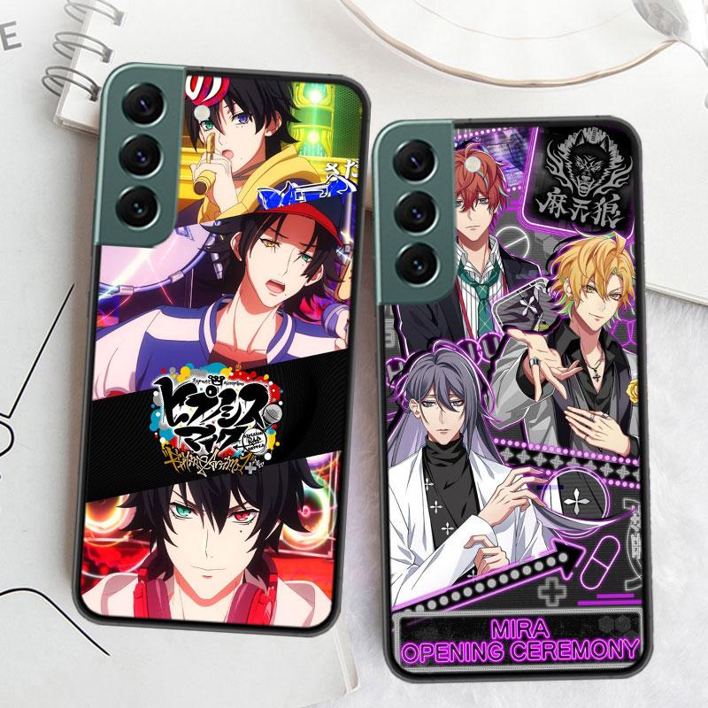 Anime Hypnosis Mic Phone Case For Samsung Galaxy S22 S25 Ultra S21 S10 Plus S26 Edge S20 S23 S24 FE Cover Silicone Soft TPU