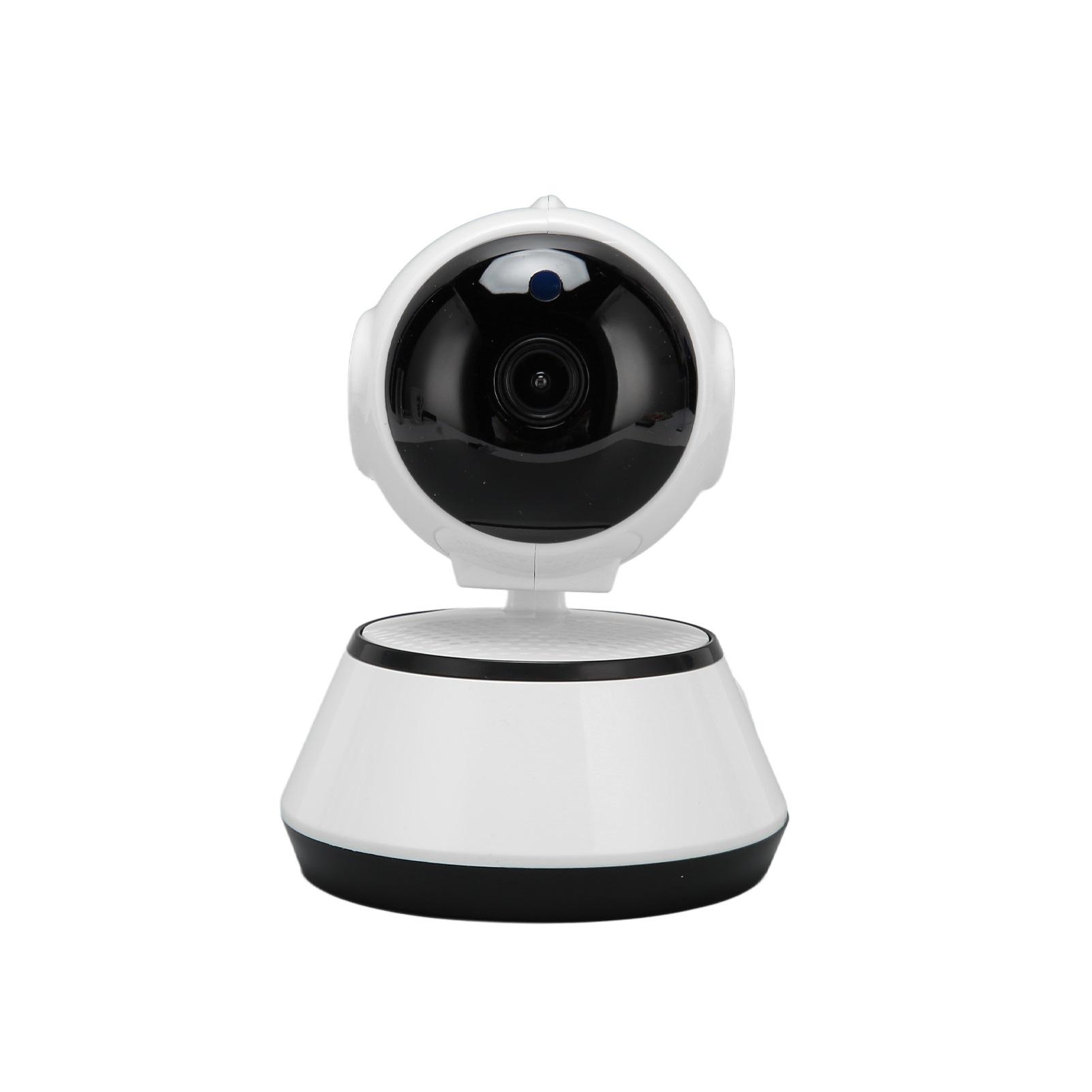 

Бездротовий WIFI Моніторинг Дистанційний внутрішній Камера високої чіткості Інтелектуальна мережева камера 360 градусів Монітор Панорамний огляд 【Wifi】Only Camera чорний/білий