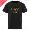 May 25 1977 Birth Gift T-shirt Men's Harajuku Top Fashion Classic Unique Vintage Brand T-shirt Vintage Streetwear Birthday Gift
