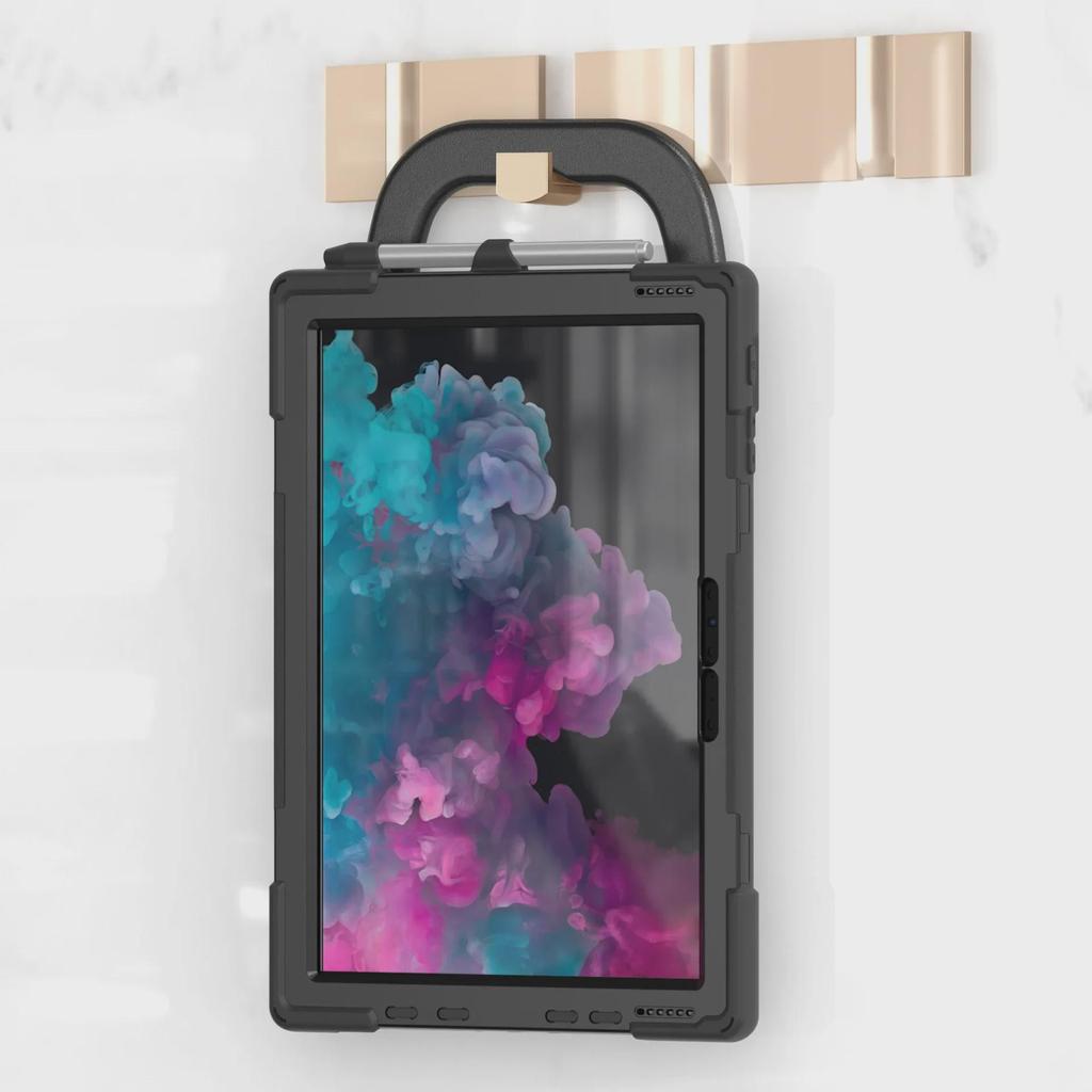 Cover protettiva in silicone per Microsoft Surface Pro 4-7+, montabile a parete.