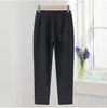Mom's Warm Winter High-Waisted Velvet Straight-Leg Pants for Seniors