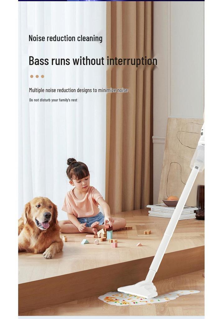 Portable Wireless Vacuum and Mopping Machine - Handheld and Integrated Cleaning Device for Home