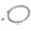 BERM K Type Screw Thermocouple Temperature Sensor Detector Gauge M6 Screw Thread 2 Wire Probe