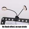 3 Color Dimmable LED Reading Light With Magnifier Flexible Gooseneck Reading Table Light For Study Office Desk M4YD