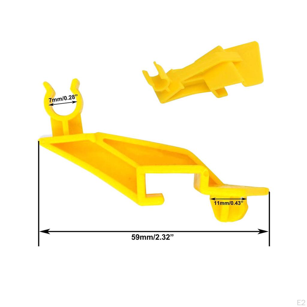 Hood Prop Support Clamp ,Retaining Clip, Rod Keeper Cessories Replement Retainer Clip 1763358 Bonnet