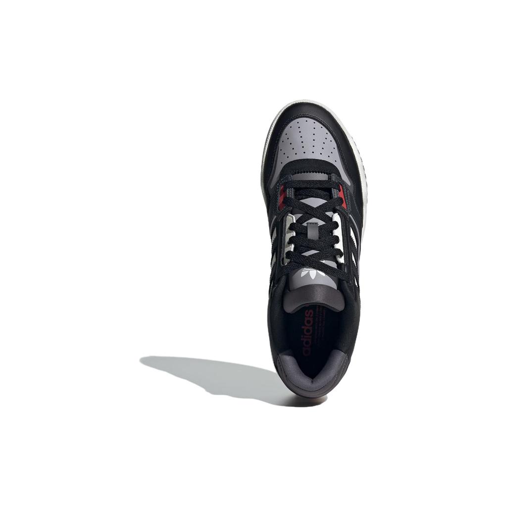 Adidas Originals Drop Step 2.0 Low Comfortable Wraparound Low-Top Skate Shoes Unisex Sneakers Black White Gray IG4333