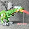 Intelligent Dinosaur Model Alaby Electric Mechanical Spray Dinosaur Electric Toy Children Hobby Toys Cartoon Electronic Walking