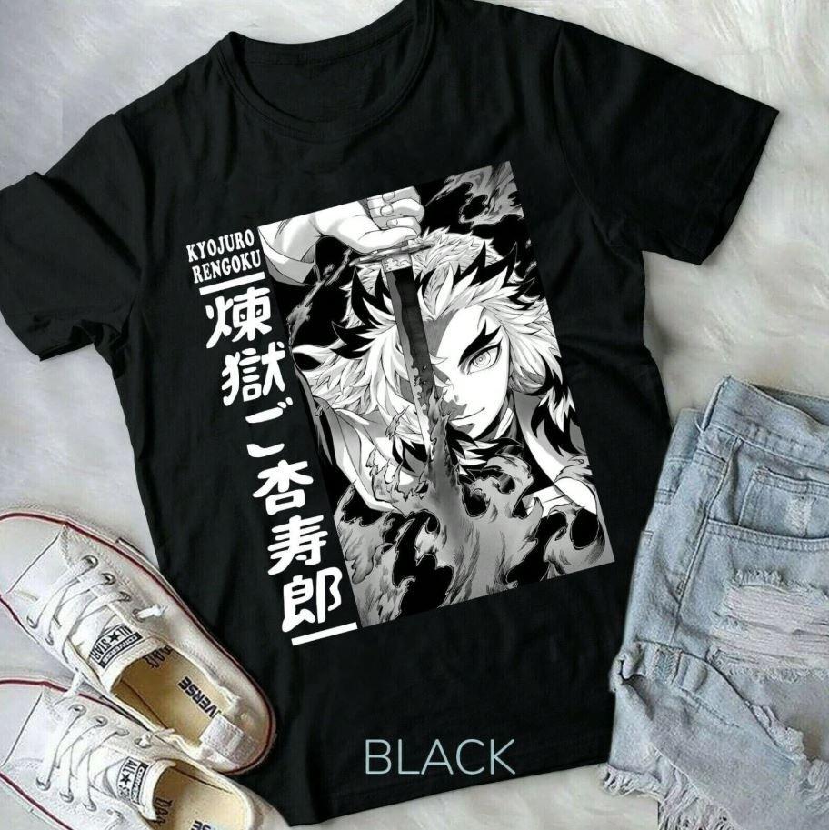 Kyojuro Rengoku Cool Demon Slayer Anime Short-Sleeve New Unisex T-Shirt S-5XL