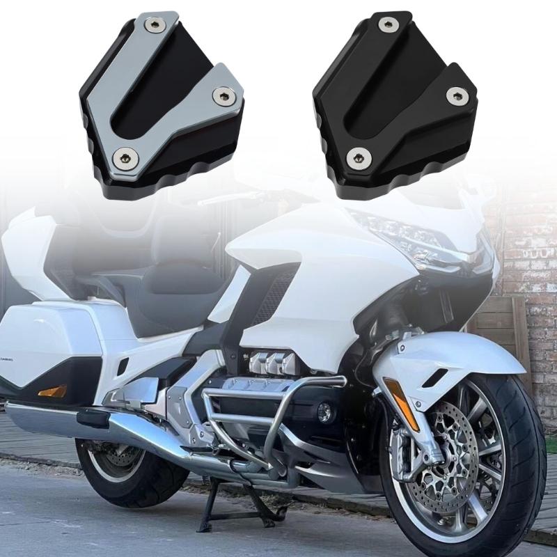 Motorcycle Kickstand Extender Pad for 1800 GL1800 2018-2020 Kickstand Foot Enlarger Heightened Side Stand Plate