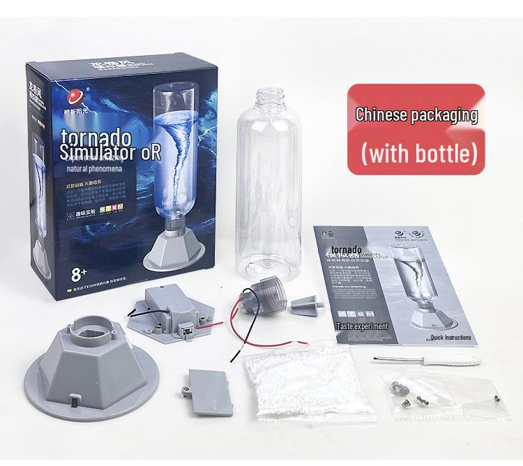 DIY Water Tornado Simulator for Primary School Science Experiments