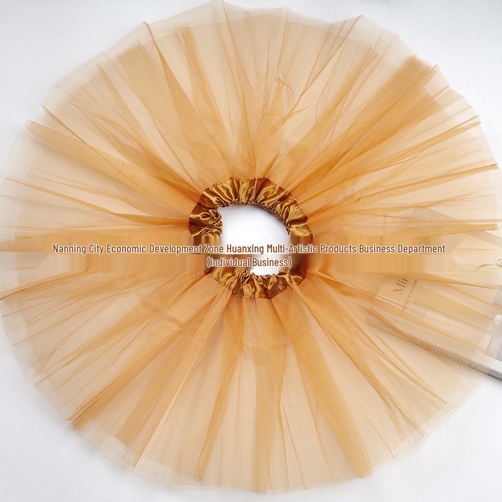40cm Ballet Tutu Skirt for Girls & Adults - Fluffy, Cute Mesh Skirt for Dance & Role-play