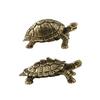 New Small Money Turtle Antique Solid Copper Turtle Small Desktop Ornaments Home Decoration Metal Figurines Souvenir