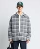 STCO Diems Wool Blend Check Shirt-Style Jacket Grey (Classic Fit)_Djpua02Ccg