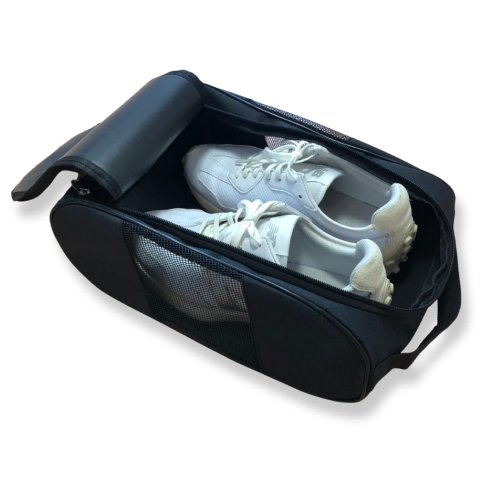 

Сетчатый мешок Sanpachi Shoten для обуви для гольфа и баскетбола (1 шт.) чёрный