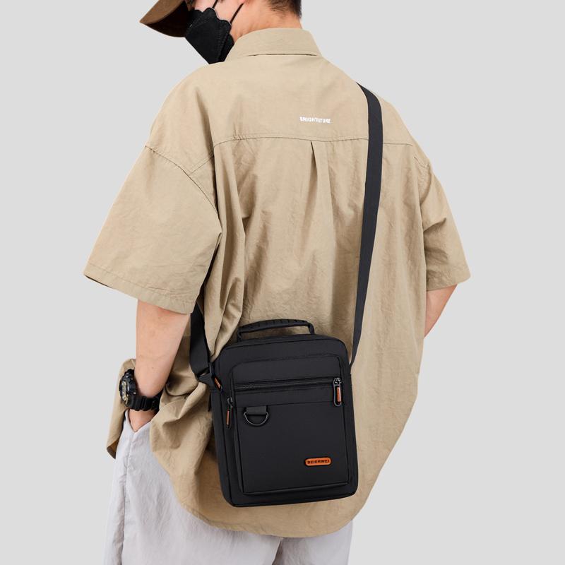Herren Umhängetasche Business Freizeit Große Kapazität Tragbare Handtasche Mehrschichtig Wasserdicht Sommer Herren Umhängetaschen