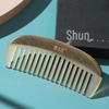 Tan Mujiang Sheep Horn Comb Gift Set