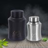 Large Capacity Tea Tin Threaded Port Sealed Tea Can Portable Tea Jar  for Home&Travel