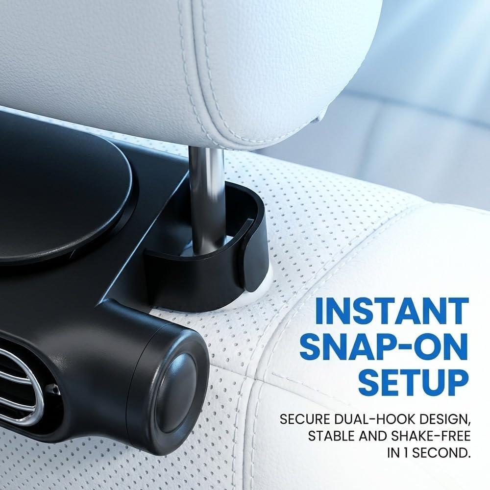 2026 upgraded car seat fan, USB-powered car fan, three-speed wind, quiet headrest neck fan