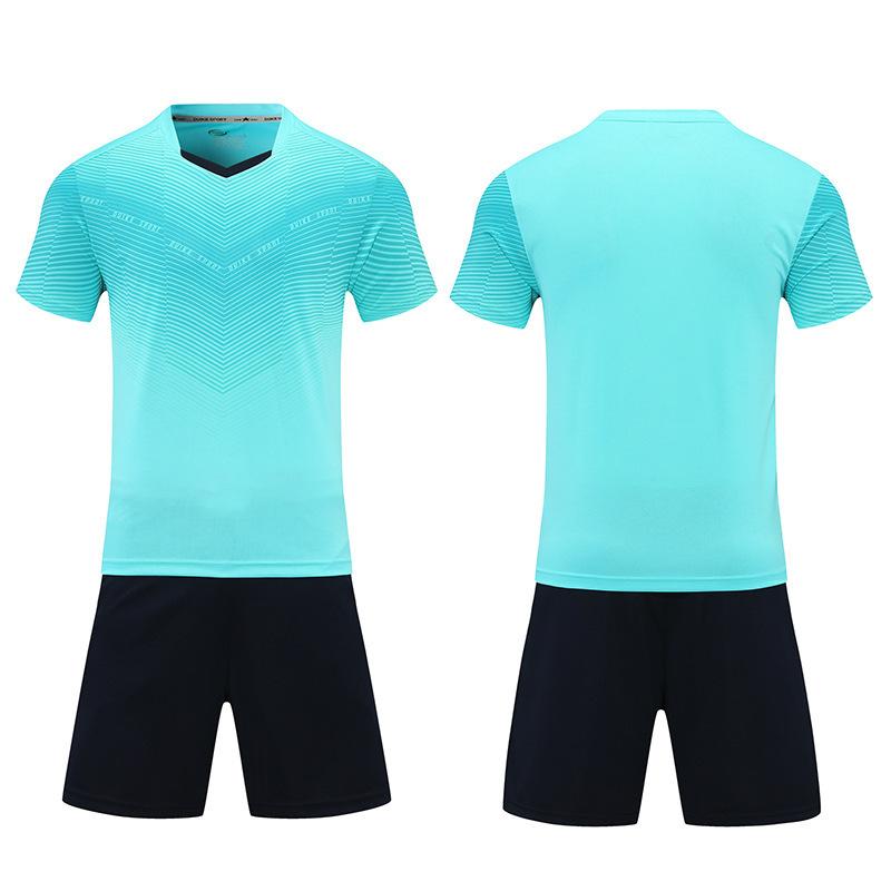 Football Jersey Set Boys Jersey Team Jersey Summer Short-Sleeved Children'S Jersey Training Jersey Sports Suit