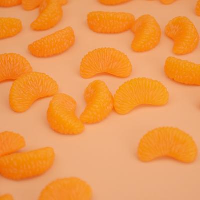 Fake Orange Fruit Orange Artificial Petal Fruit Model Scale Home Decor Keychain Pendant Simulation Doll Accessories Crafts