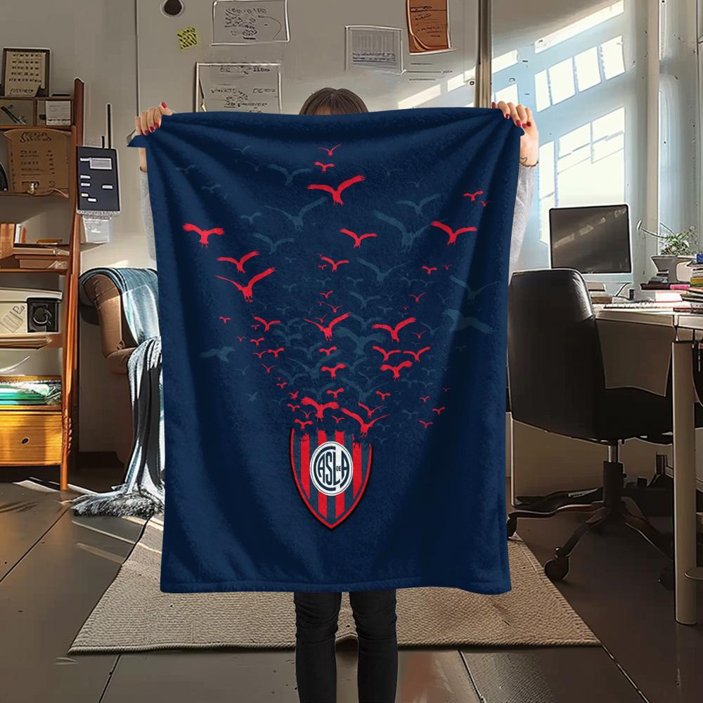 San Lorenzo de Almagro Flannel Blanket, High quality Comfortable for All Seasons, Home Decor, Warmth and Comfort