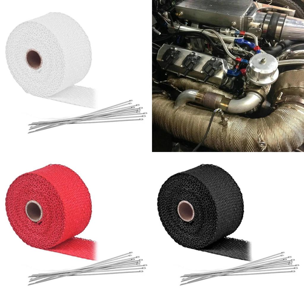 High-temperature Resistant Motorcycle Exhaust Pipe Heat Insulation Tape With Variety Of Colors