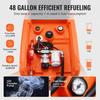 Portable Diesel Tank 48 Gal Fuel Tank with 12V Electric Transfer Pump