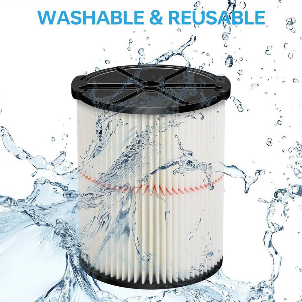 BAAJ-4X Replacement Cartridge Filter For 9-38754 Red Stripe General Purpose Wet Dry Vac 5 To 20 Gallon Shop Vacuums