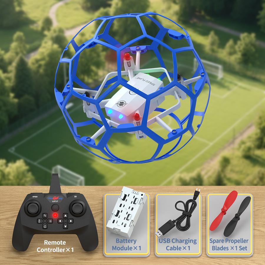 Children's Football Competition Spherical Hollow Cup Football Drone Science and Education Quadcopter Holiday Gift Toy