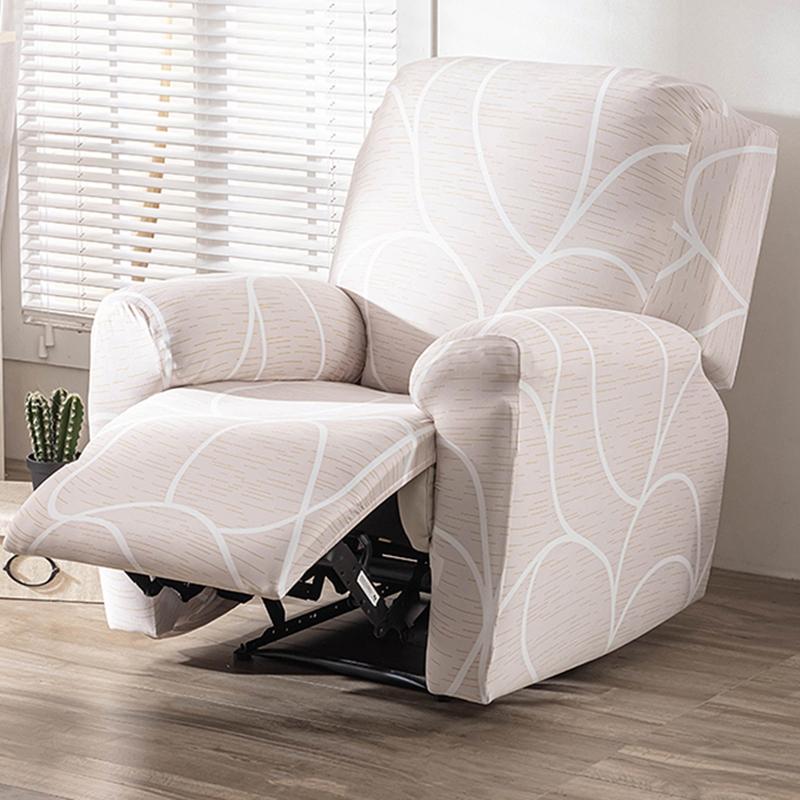 

4 шт./компл. чехол для дивана с откидной спинкой для гостиной, эластичный чехол для кресла с откидной спинкой, защита для мебели, чехол для отдыха ленивого мальчика 1 Seater