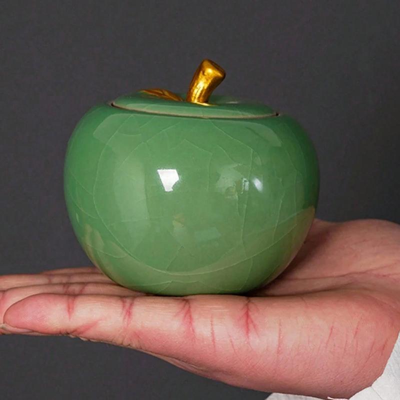DIY Apple Jar Candle Jar Silicone Mold With Lid Jewelry Storage Box Gypsum Resin Mold  Cement Clay Plaster Mold Candle Holder