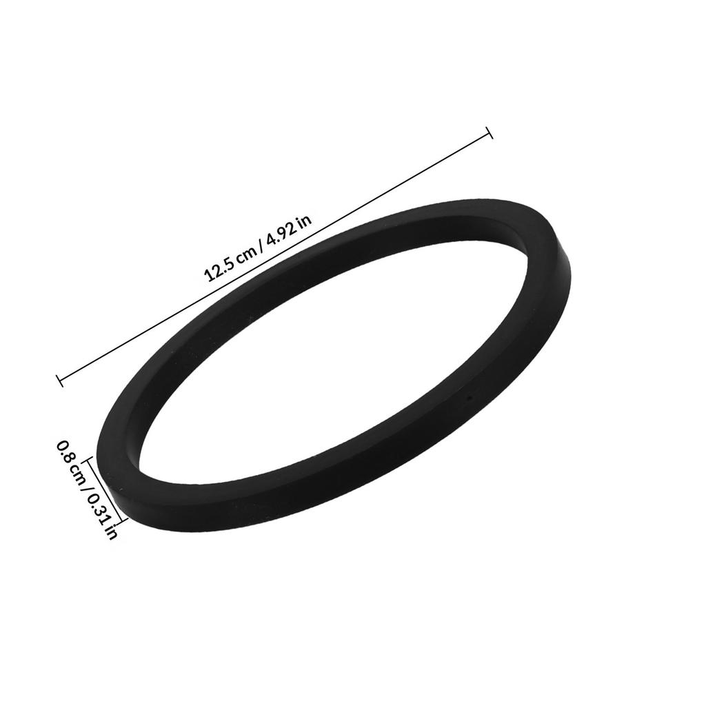 Patio Heater Silicone Gasket High Temperature Resistant Replacement Part for Outdoor Propane Heaters Round Triangular Pyramid