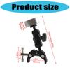 Support de fixation rotatif à 360 degrés, pince de fixation pour mini pince en aluminium robuste pour yacht/garde-corps