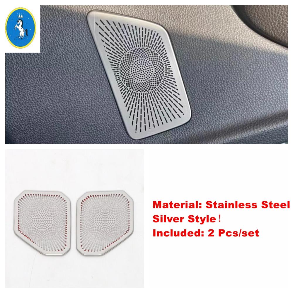 

Read Light Lamp / Dashboard Horn / Door Speaker Audio Frame For Toyota Tundra 2024 Silver / Black Interior Accessories Dashboard Air AC F