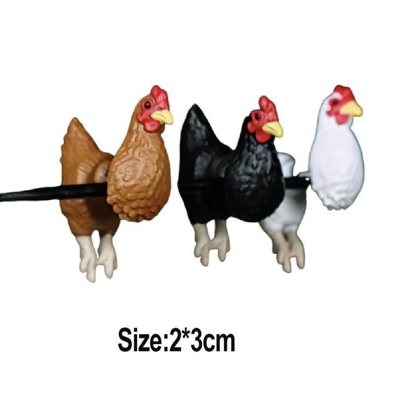 Orecchini Pollo Divertenti Fatti a Mano Gioielli Animali da Fattoria Orecchini Pollo Leggeri Dipinti a Mano Orecchini Eleganti Retrò Regali Divertenti