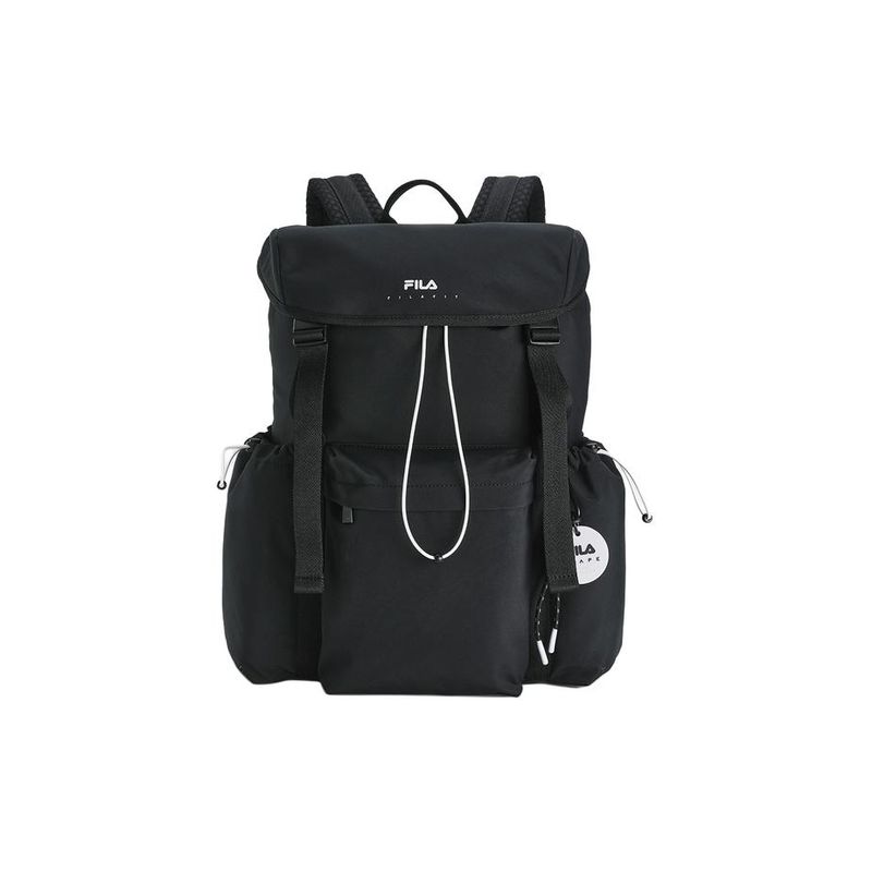 Fila Fitness Leichter Stoff Mini-Rucksack Damen Rucksäcke Tiefschwarz A13W421165FBK