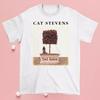 SALE Sad Lisa Cat Stevens White T-Shirt Cotton All Size Unisex Unisex T-Shirt