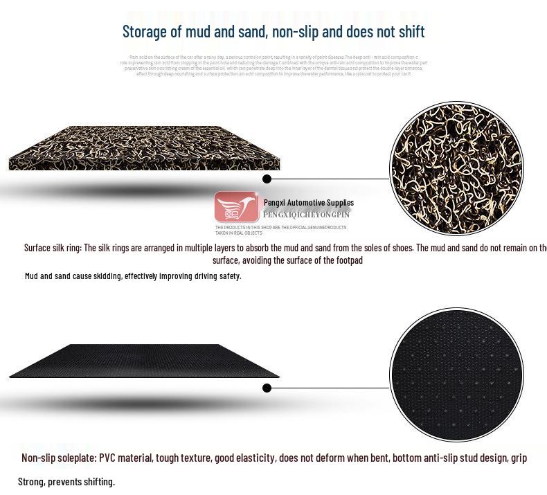 Silk Ring Floor Mats for N Series Electric Vehicles: Models N85C, 95C, 70C, 75N, 80C, 90C, 100.
