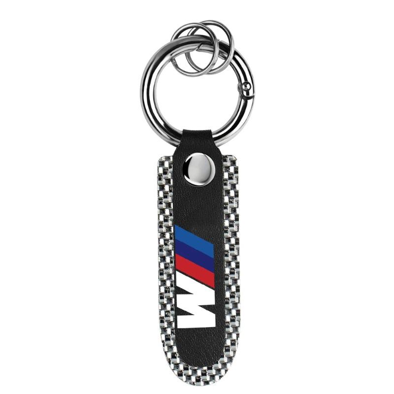 1pc Fashion Creative Metal Ribbon Car Keychain Key Ring Key Chain For BMW E46 E90 E60 F30 E39 F10 E87 E36 F20 E92 Car Styling