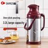 SHIMIZU Stainless Steel Glass Liner Thermos Bottle
