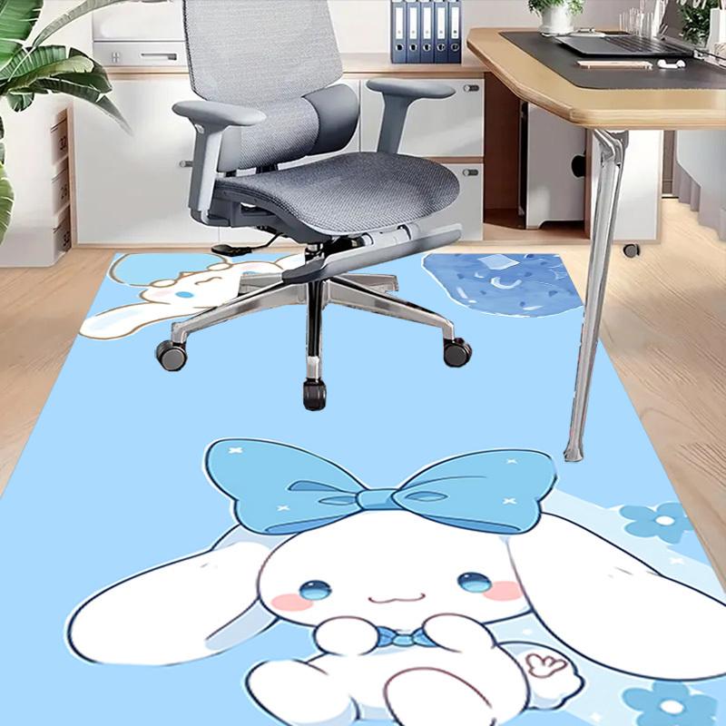 1 Stück Kaninchen Schleife Teppich Büro Teppich Außenmatte Heimdeko Bereichsteppich Festival Geschenk