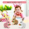 With Sounds and Movements Interactive Bunny Toy Lifelike Vitality Bliss Bunny My Realistic Bunny