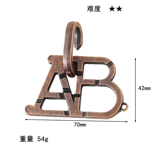 Puzzle Zinklegierung Entriegelung Kongming Schloss Magische Legierung Puzzle Spielzeug Neun Verbundene Ringe Intelligenz Entschlüsselung Spielzeug