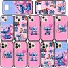 Handyhülle für Samsung Galaxy S25 S23 S22 S24 Ultra FE A05 A06 A15 A16 A36 A37 A35 A54 A55 A56 A57 A25 A26 A53 A17 Blau Lilo Anime Stitch Rosa Hülle