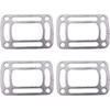 4PCS Gasket 351325 909786 913783 909217 3850496 Compatible with Volvo Penta OMC Exhaust Manifold Elbow Riser 4.3l 5.0l 5.7l 5.8I